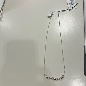 NWT chocked Coach necklace